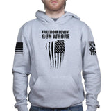 Freedom Lovin' Gun Whore Unisex Hoodie Style001