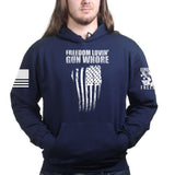 Freedom Lovin' Gun Whore Unisex Hoodie Style001