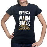 Happiness Is A Pile Of Warm Brass Ladies T-shirt Style001