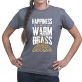 Happiness Is A Pile Of Warm Brass Ladies T-shirt Style001