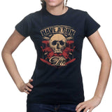 Ladies Have A Gun Or Die T-shirt Style001