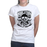 Ladies Have A Gun Or Die T-shirt Style001