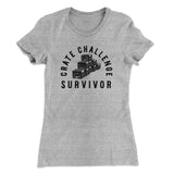 Crate Challenge Survivor 2021 Funny Women's T-Shirt