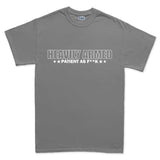 Men's Patient As F**K T-shirt Style001