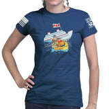 Sinking Ship Ladies T-shirt Style001