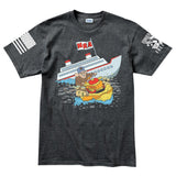 Sinking Ship Men's T-shirt Style001