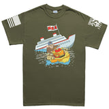 Sinking Ship Men's T-shirt Style001