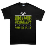 Home Sergeant Dad Men's T-shirt Style001