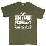 Home Sergeant Dad Men's T-shirt Style001
