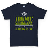 Home Sergeant Dad Men's T-shirt Style001