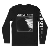 "Grayscale Horizons" Long Sleeve T-Shirt