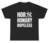 Horny Hungry Hopeless New York Yankees Logo Tee