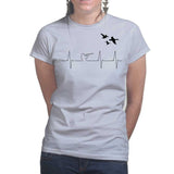 A Hunter's Heartbeat Ladies T-shirt