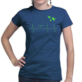 A Hunter's Heartbeat Ladies T-shirt