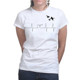 A Hunter's Heartbeat Ladies T-shirt Style001