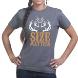 Size Matters (Hunting) Ladies T-shirt Style001