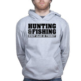 Hunting and Fishing Mens Hoodie