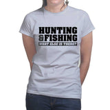 Hunting and Fishing Ladies T-shirt Style001