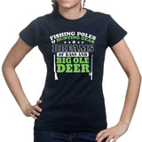 Hunting and Fishing Dream Ladies T-shirt
