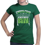 Hunting and Fishing Dream Ladies T-shirt Style001