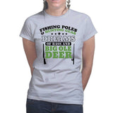 Hunting and Fishing Dream Ladies T-shirt