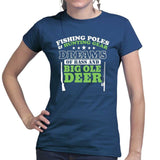 Hunting and Fishing Dream Ladies T-shirt Style001