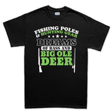 Hunting and Fishing Dreams Men's T-shirt Style001