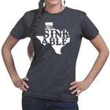 Unsinkable Texas Hurricane Harvey Relief Ladies T-shirt Style001