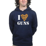 I Love Guns Hoodie Style001