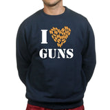 I Love Guns Sweatshirt Style001