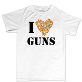 I Love Guns Men's T-shirt