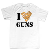 I Love Guns Men's T-shirt Style001