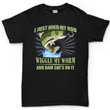 I Hold My Rod Men's T-shirt Style001