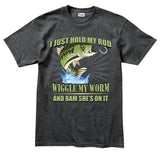 I Hold My Rod Men's T-shirt Style001