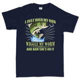 I Hold My Rod Men's T-shirt Style001