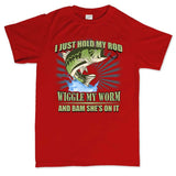 I Hold My Rod Men's T-shirt Style001
