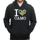 I Love Camo Hoodie Style001
