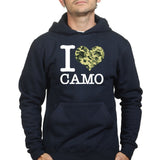 I Love Camo Hoodie Style001