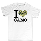 I Love Camo Men's T-shirt Style001