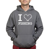 I Love Fishing Hoodie Style001