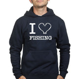 I Love Fishing Hoodie Style001