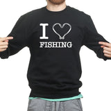 I Love Fishing Sweatshirt Style001