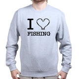 I Love Fishing Sweatshirt Style001