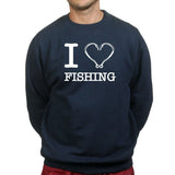 I Love Fishing Sweatshirt Style001