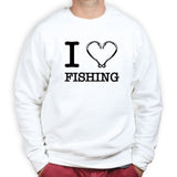 I Love Fishing Sweatshirt Style001