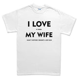 I Love My Wife Mens T-Shirt Style001