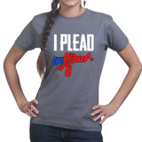 I Plead The Second Ladies T-shirt