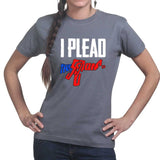 I Plead The Second Ladies T-shirt Style001