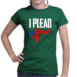 I Plead The Second Ladies T-shirt