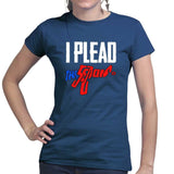 I Plead The Second Ladies T-shirt Style001